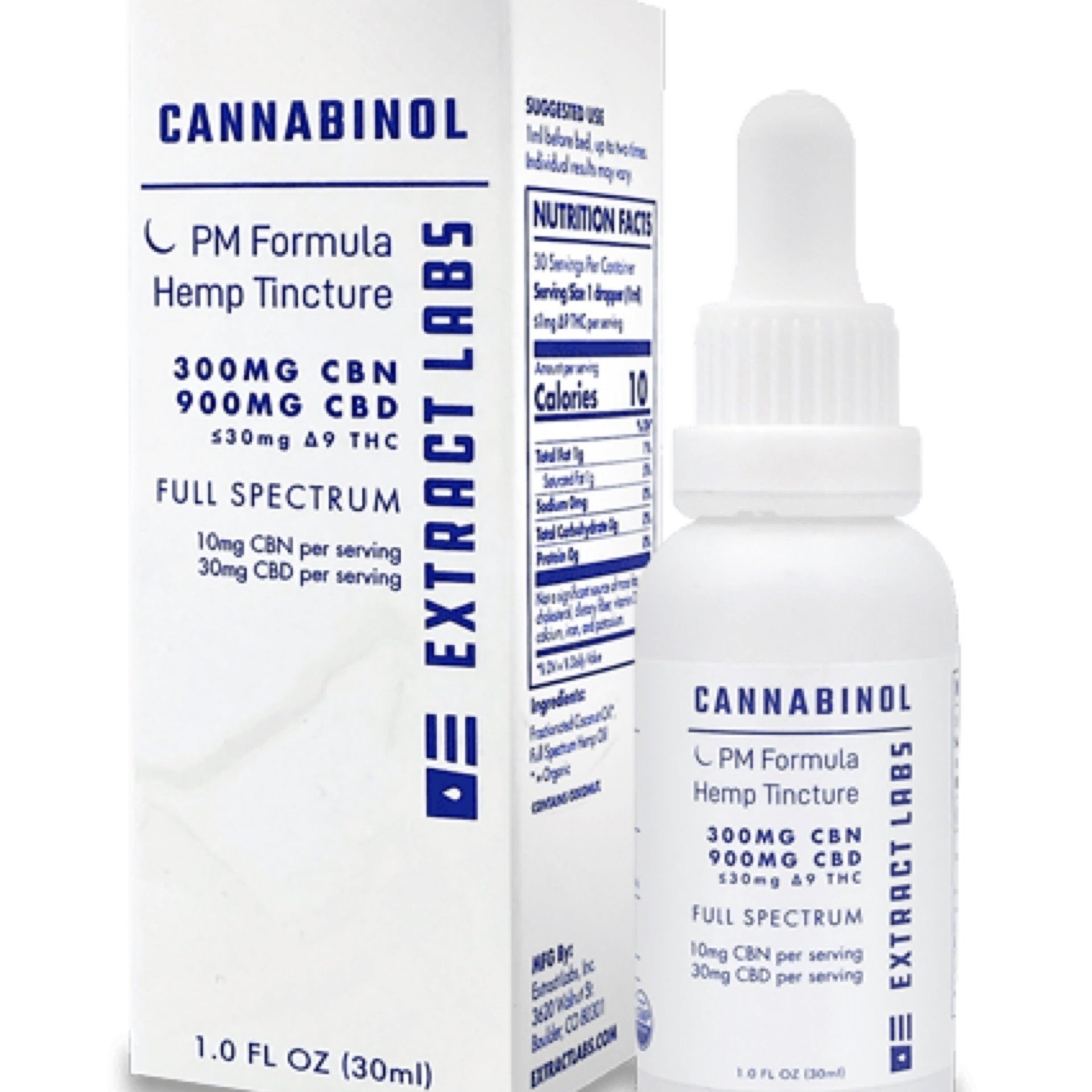 Extract Labs CBN Tincture GREEN CROSS ATX